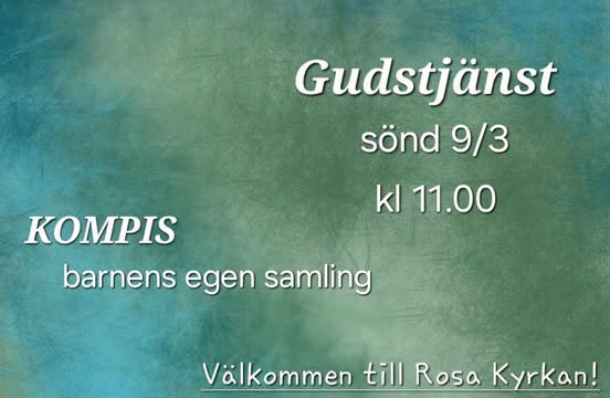 Gudstjänst