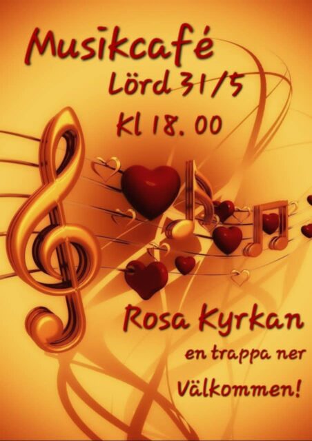  Musikcafé med MUSIKGLÄDJE!