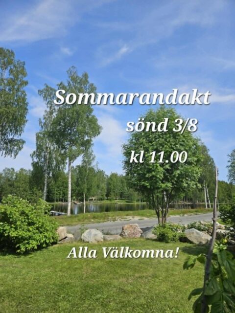 Sommarandakt i Rosa Kyrkan