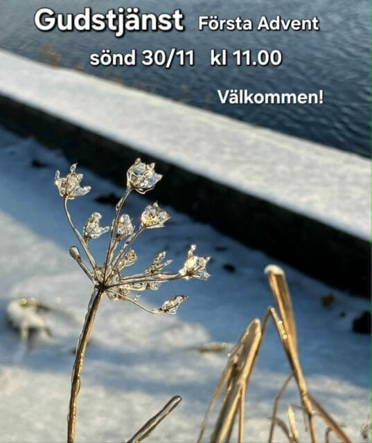 Gudstjänst Första Advent