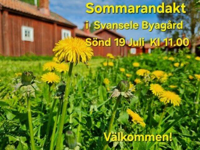 Sommarandakt: Utflykt till Svansele