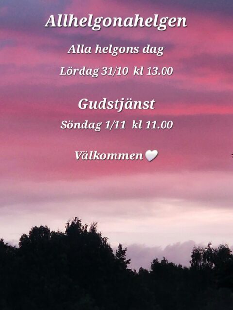 Allhelgonahelgen i Rosa Kyrkan